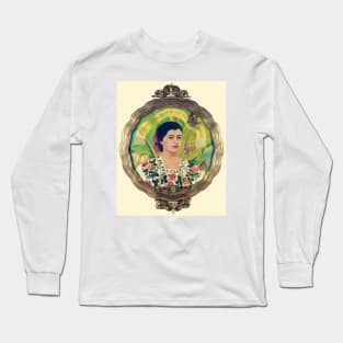 Portrait of Marucha Lavin by Frida Kahlo Long Sleeve T-Shirt
